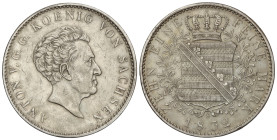 World Coins

German States

Thaler. 1832. ANTON. SAXONY. 27,81 grs. AR. (Golpecitos). KM-1120. MBC+.
