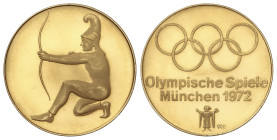 World Coins

Germany

Medalla Olimpiada Munich 1972. ALEMANIA. 12,49 grs. AU (900). Arquero. SC.