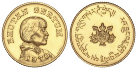 World Coins

Bhutan

Sertum. 1970. Yangki Lamp. 8,00 grs. AU (917). Tirada: 3.111 piezas. ESCASA. Fr-7; KM-36. SC.