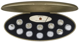 World Coins

Canada

Set 12 monedas 25 Cents. 2000. AR. Millennium collection. En estuche original con certificados. KM-PS48. PROOF.