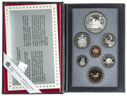 World Coins

Canada

Lote 9 sets 7 monedas 1 Cent a 1 Dollar. 1977 a 1989. AR, Ni, Cuni, Br. En estuches originales con certificado. SC y PROOF.