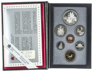 World Coins

Canada

Lote 9 sets 7 monedas 1 Cent a 1 Dollar. 1983 a 1995. AR, Ni, Cuni, Br. Todas fechas diferentes. En estuches originales con c...