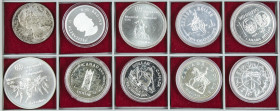 World Coins

Canada

Lote 10 monedas 1 a 10 Dollar. 1965 a 2013. AR. Todas diferentes y todas commemorativas excepto 1 Dollar 1965 tipo canoa. Tod...