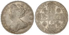 World Coins

Great Britain

1/2 Crown. 1706. ANNE. 14,81 grs. KM-518.4. MBC/MBC+.