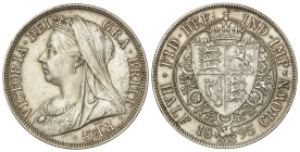 World Coins

Great Britain

1/2 Crown. 1895. VICTORIA. 14,03 grs. AR. (Algo limpiada). KM-782. MBC+.