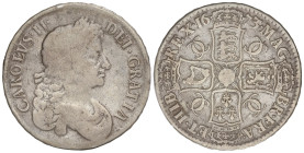 World Coins

Great Britain

Crown. 1673. CHARLES II. 29,12 grs. AR. KM-435. BC+.