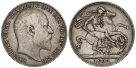 World Coins

Great Britain

Crown. 1902. EDWARD VII. 27,95 grs. AR. Pátina. KM-803. MBC-.