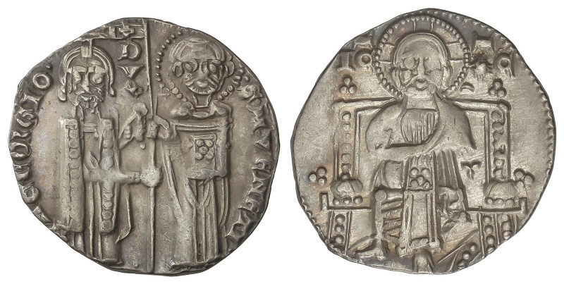 World Coins

Italian States

Grosso. MARINO ZORZI (1311 - 1312). VENECIA. An...