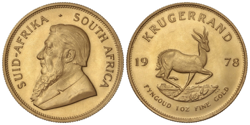 World Coins

South Africa

Krugerrand. 1978. 33,9 grs. AU (917). Fr-B1; KM-7...