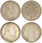 World Coins

Sweden

Lote 2 monedas 2 Kronor. 1907, 1932. AR. KM-776, 805. EBC-.