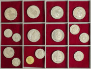 World Coins

Switzerland

Lote 16 monedas 5, 20 Rappen (4), 1/2 (3), 1, 2 Franc (7). 1972 a 1995. Al-Br, CuNi. KM-21a1, 21a2, 21a, 26c, 29a, 23a1,...