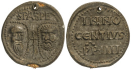 World Coins

Vatican

Bula Papal. 1243-1254 d.C. INOCENCIO IV. Anv.: SPASPE. Cabezas de frente de San Pedro y San Pablo. Rev.: INNOCENTIVS P. P. I...