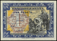 Spanish Banknotes

Estado Español

1 Peseta. 1 Junio 1940. Hernán Cortés. Serie A. (Arruguitas). Ed-441a. SC-.