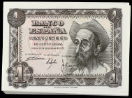 Spanish Banknotes

Estado Español

Lote 80 billetes 1 Peseta. 19 Noviembre 1951. Quijote. Sin Serie. Todos correlativos. (Levísimos puntitos de ti...