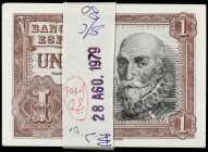 Spanish Banknotes

Estado Español

Lote 80 billetes 1 Peseta. 22 Julio 1953. Marqués de Santa Cruz. Serie I. Correlativos en diferentes agrupacion...