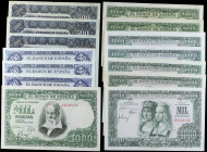 Banknotes. Lots and Collections

Lote 14 billetes 500 (6) y 1.000 Pesetas (8). 1951, 1954 y 1957. Incluye: 3x 500 Pesetas 1951 Benlliure, 3x 500 Pes...