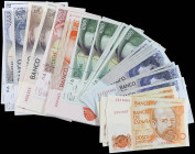 Banknotes. Lots and Collections

Lote 72 billetes 200 (14), 500 (12), 1.000 (18), 2.000 (17), 5.000 (5) y 10.000 Pesetas (6). 1979 a 1992. Todos de ...