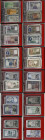 Banknotes. Lots and Collections

Lote alrededor 250 billetes 1 a 10.000 Pesetas. 1906 a 1985. Interesante lote, montado en álbum, compuesto por bill...