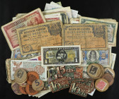 Banknotes. Lots and Collections

Lote alrededor de 100 Billetes. Siglo XX. Resto final de colección. Contiene billetes españoles mayoría 50 Céntimos...