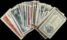 Banknotes. Lots and Collections

Lote 114 Billetes. Incluye 3 billetes 50 Pesetas 1927, 100 pesetas mayo 1938 o 50 Pesetas enero 1940. Muchos repeti...