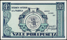 Paper Money of the Civil War

Madrid

1 peseta. Diciembre 1937. STANDART TELÉFONICA CABLES MADRID. RGH-3289. SC.