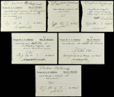 Company Stores and Propaganda

Lote 45 fichas y 6 Vales militares. Incluye 6 vales del GRUPO DE A.A. CAÑONES. BAR DE OFICIALES. ARANJUEZ. Marzo 1936...