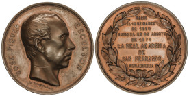 Spanish Medals

José Piquer, Escultor. (1871). REAL ACADEMIA DE SAN FERNANDO. Anv.: Busto a derecha. Rev.: Leyenda y laurea. AE. Ø 45 mm. Grabador: ...