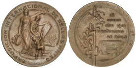 World Medals

Exposición Internacional de Bellas Artes. 1810-1910. CENTENARIO DE CHILE. Anv.: Alegorias de las artes. Rev.: Estandarte. Br. Ø 59 mm....