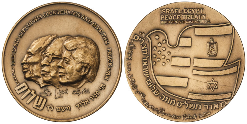 World Medals

Acuerdos de Paz Israel-Egipto. 26 March 1979. ESTADOS UNIDOS. An...