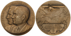 World Medals

Primera Travesia aérea sobre el Atlántico este-oeste. 1930. FRANCIA. Anv.: TRAVERSÉE EST QUEST DE L´ATLANTIQUE NORD PAR COSTES ET BELL...