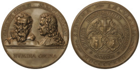 World Medals

700 aniversario de la Universidad. 1222 - 1922. UNIVERSIDAD DE PADUA. ITALIA. Anv.: bustos de Galileo Galilei y Jean-Baptist Morgagni....