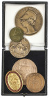 World Medals

Lote 6 medallas Universitarias. Siglo XX. ITALIA, ALEMANIA, PORTUGAL, GRAN BRETAÑA y FRANCIA. Br y latón. Sheffield, Evora, Rostock, B...