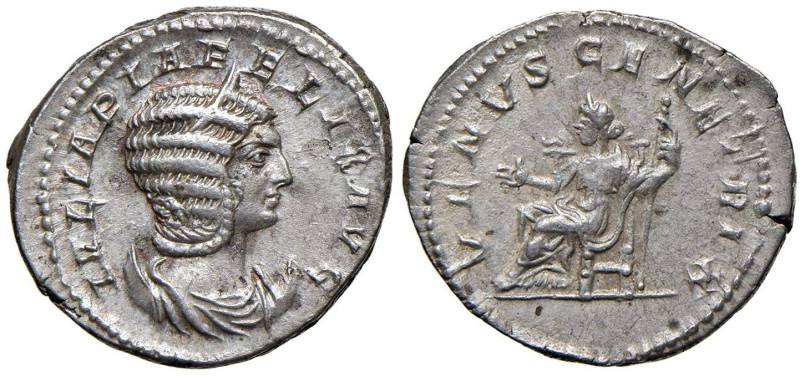 Giulia Domna (moglie di Settimio Severo) Antoniniano - Busto a d. - R/ Venere se...