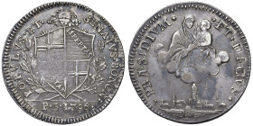 BOLOGNA Governo Popolare (1796-1797) Mezzo scudo 1796 - MIR 59/1 AG (g 14,24) R

BB