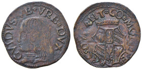 CASTELDURANTE Guid'Ubaldo I (1482-1508) Quattrino - Cavicchi 15 CU (g 1,31) Bell'esemplare

SPL