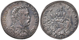 FIRENZE Francesco I (1574-1587) Testone 1583 - MIR 186/2 AG (g 8,47) RR Una modesta porosità e graffietto al D/

BB-SPL