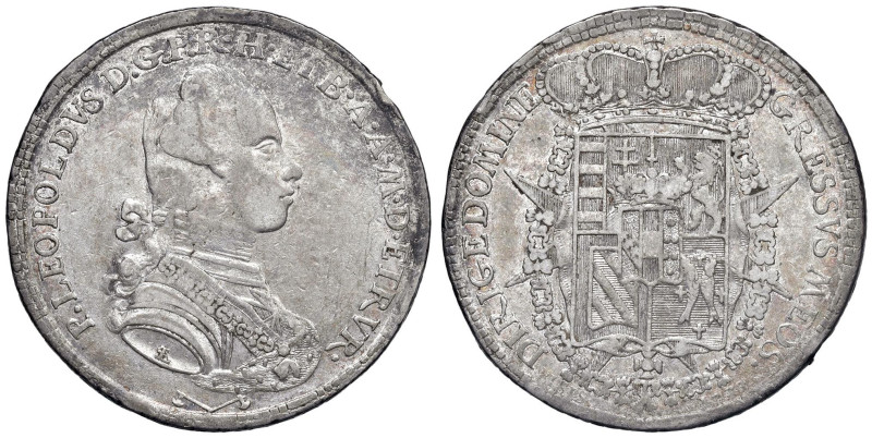 FIRENZE Pietro Leopoldo (1765-1790) Francescone 1777 (?) - MIR 379/7 AG (g 27,09...