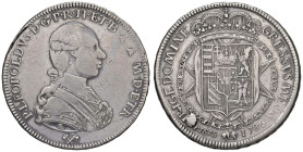 FIRENZE Pietro Leopoldo (1765-1790) Francescone 1786 - AG (g 27,01) Lucidata

qBB