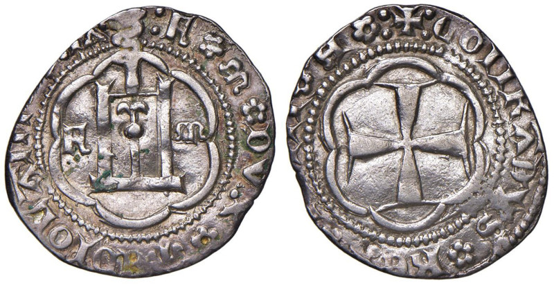 GENOVA Filippo Maria Visconti (1421-1435) Grosso - MIR 70 AG (g 2,87)

BB