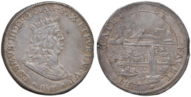 LIVORNO Cosimo III (1670-1723) Tollero 1681 - MIR 64/4 AG (g 26,93) RR

BB