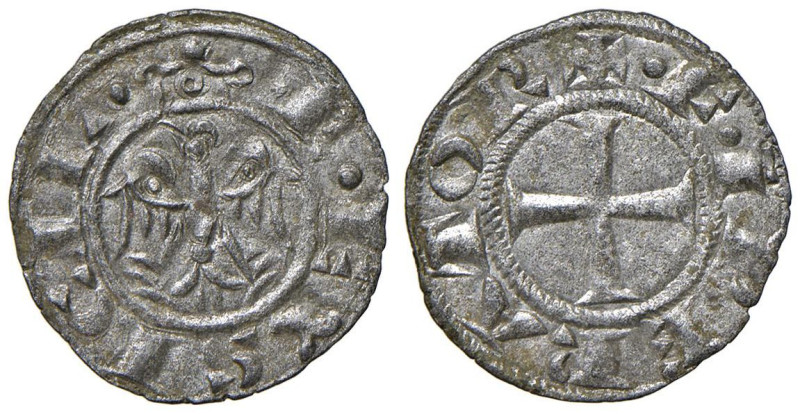 MESSINA Federico II (1197-1250) Denaro - MIR 107 MI (g 0,78) Bell'esemplare

S...