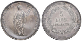 MILANO Governo provvisorio (1848) 5 Lire 1848 - Gig. 3 AG Sigillata SPL da Francesco Cavaliere

SPL