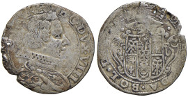 MODENA Francesco I (1629-1658) 10 Bolognini - MIR 787 AG (g 3,20) RR Forato, graffi

MB