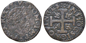 NAPOLI Carlo V (1516-1556) 3 Cavalli lettera A - Magliocca 79 CU (g 6,00) R

BB