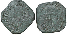 NAPOLI Filippo IV (1621-1665) Grano 1638 - Magliocca 77 CU (g 9,46) RRR

qBB