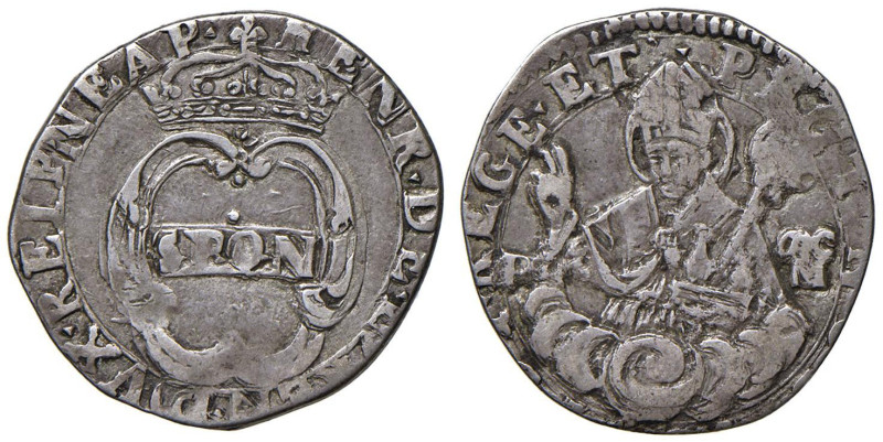 NAPOLI Repubblica Napoletana (1647-1648) 15 Grana 1648 GAC/M - Magliocca 2 AG (g...