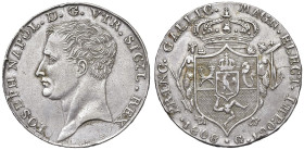 NAPOLI Giuseppe Napoleone (1806-1808) Piastra 1808 - Nomisma 685 AG (g 27,50) R

BB