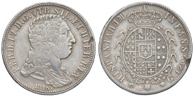 NAPOLI Ferdinando IV di Borbone (1815-1816) 120 Grana 1816 - Magliocca 428; Nomisma 758 AG (g 27,39) Mancanza di metallo al margine del D/ e difetti a...