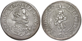 PIACENZA Odoardo Farnese (1622-1646) Scudo 1628 - MIR 1164/1 AG (g 27,29) Superfici porose

BB+