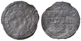 PIOMBINO Giovanni Battista Ludovisi (1665-1699) Grosso aquilino - MIR 373 CU (g 0,54) RR Screpolatura passante al centro

BB